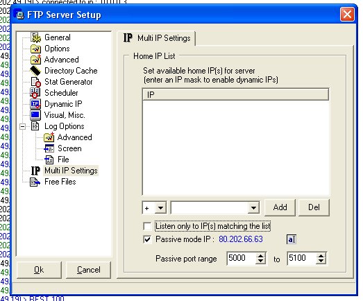 Multi IP Settings